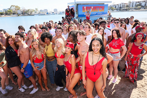 a group of people posing for a photo