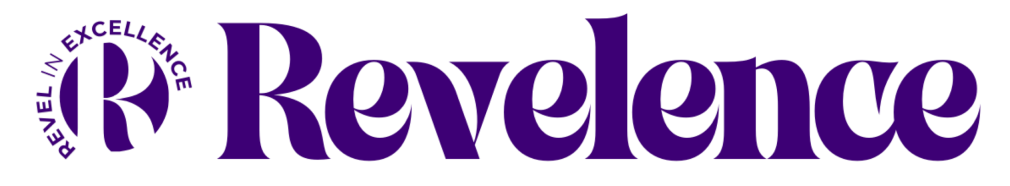 a purple letters on a black background