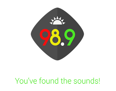 a logo for a radio station