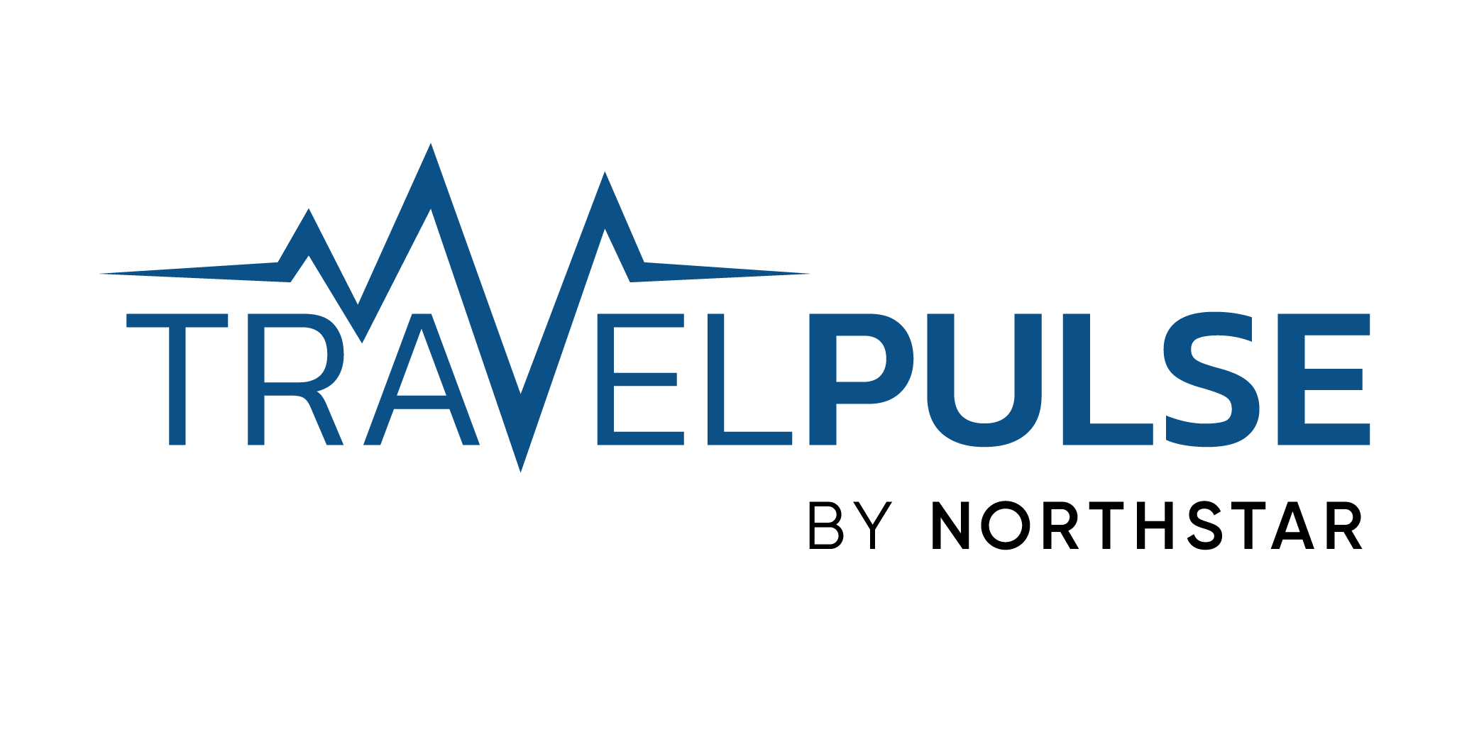 a blue and black logo