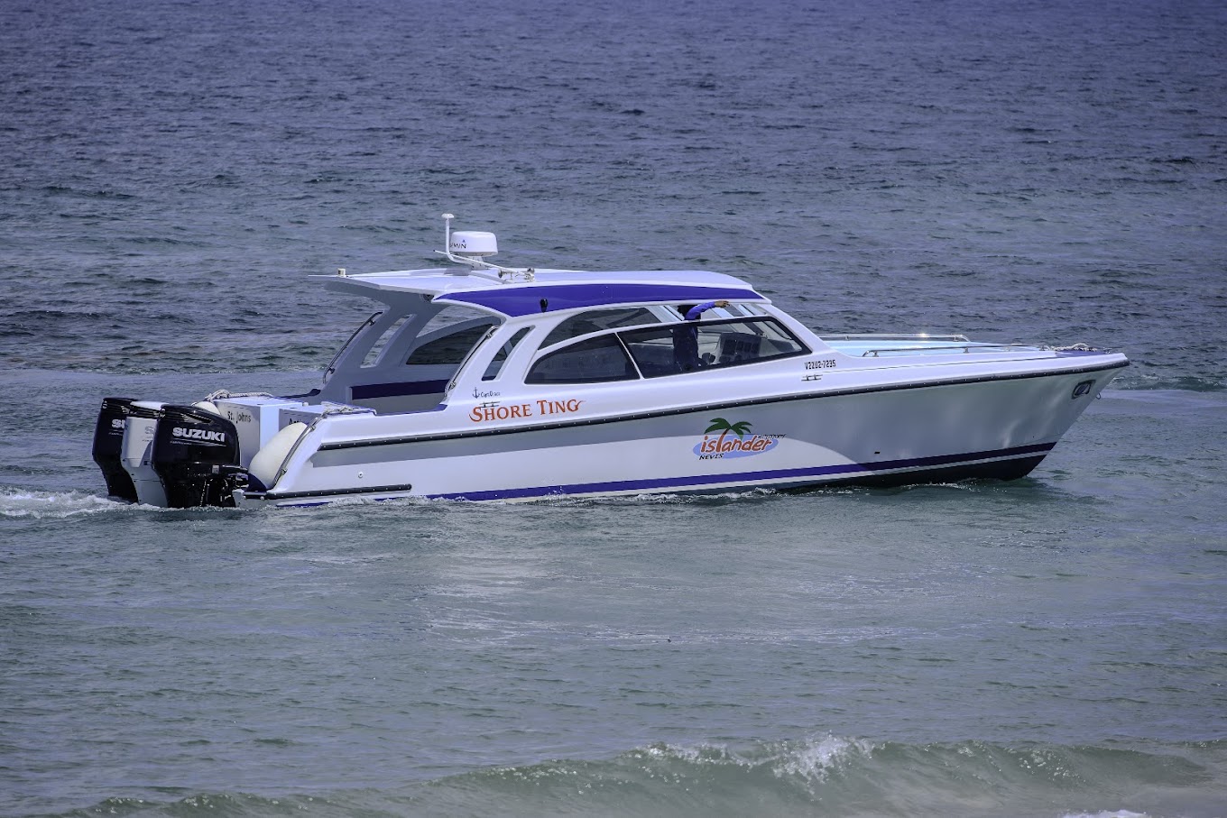 a boat in the water