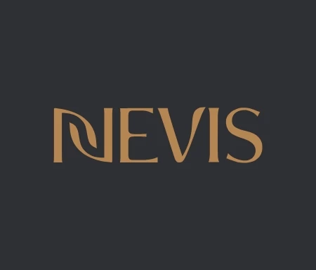 a black and gold logo