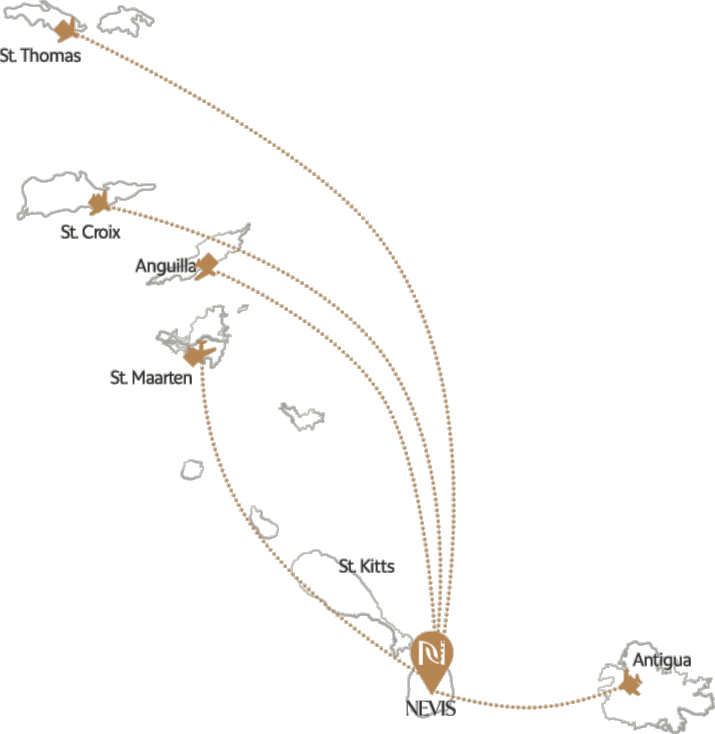 a map of the islands