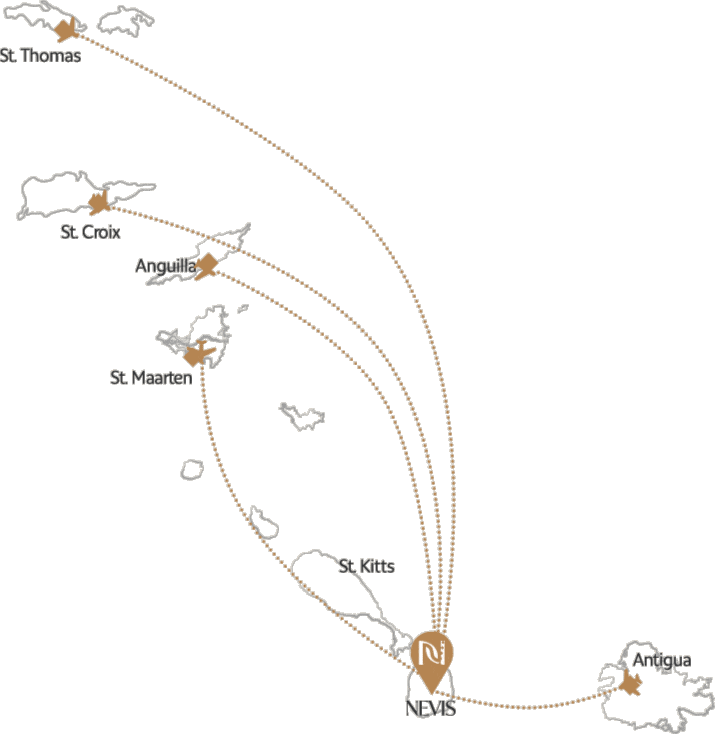 a map of the islands