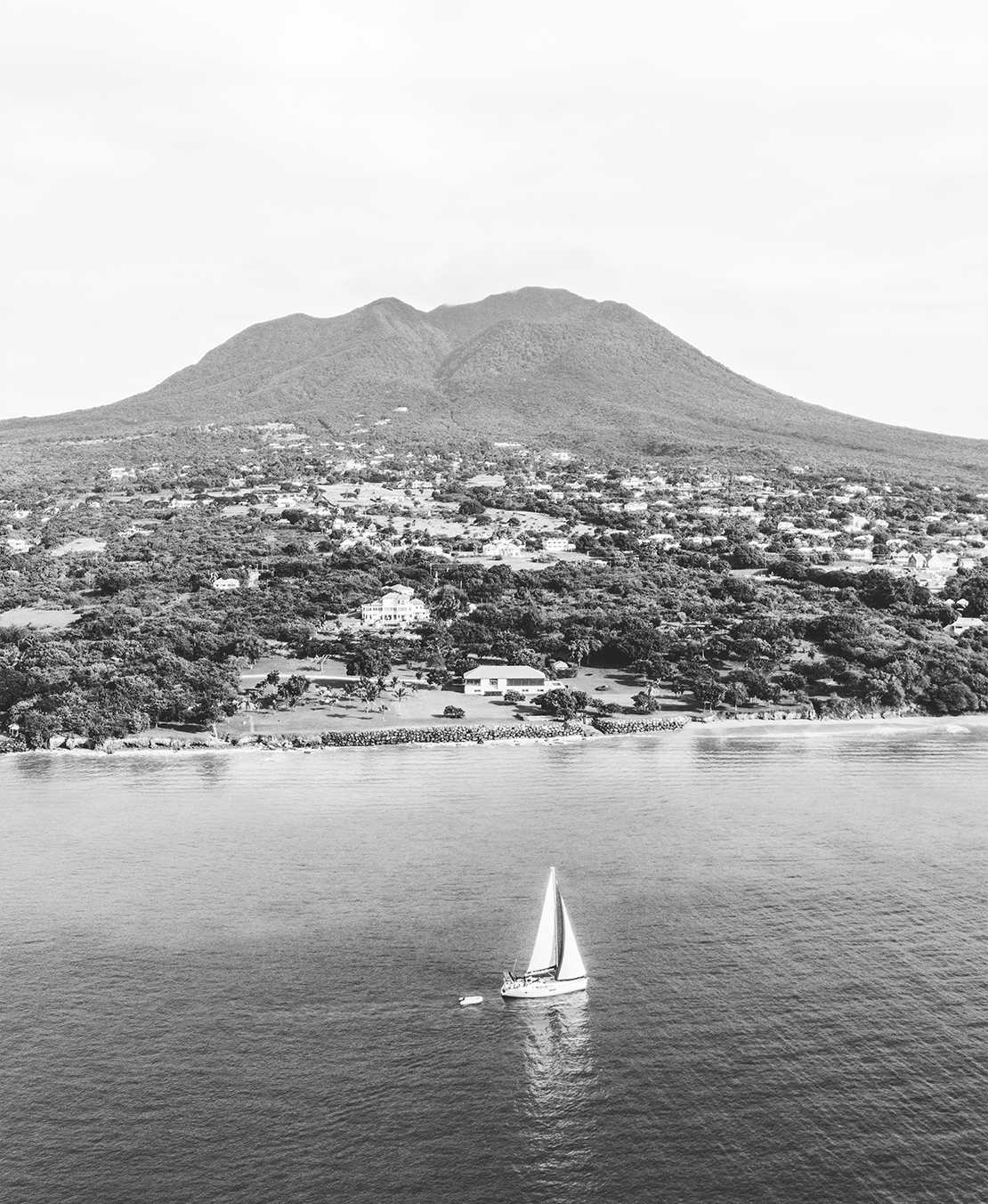 a sailboat on the water