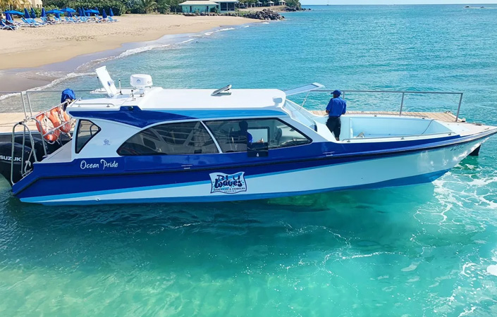 a boat on the water