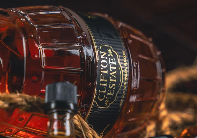 a close up of a bottle