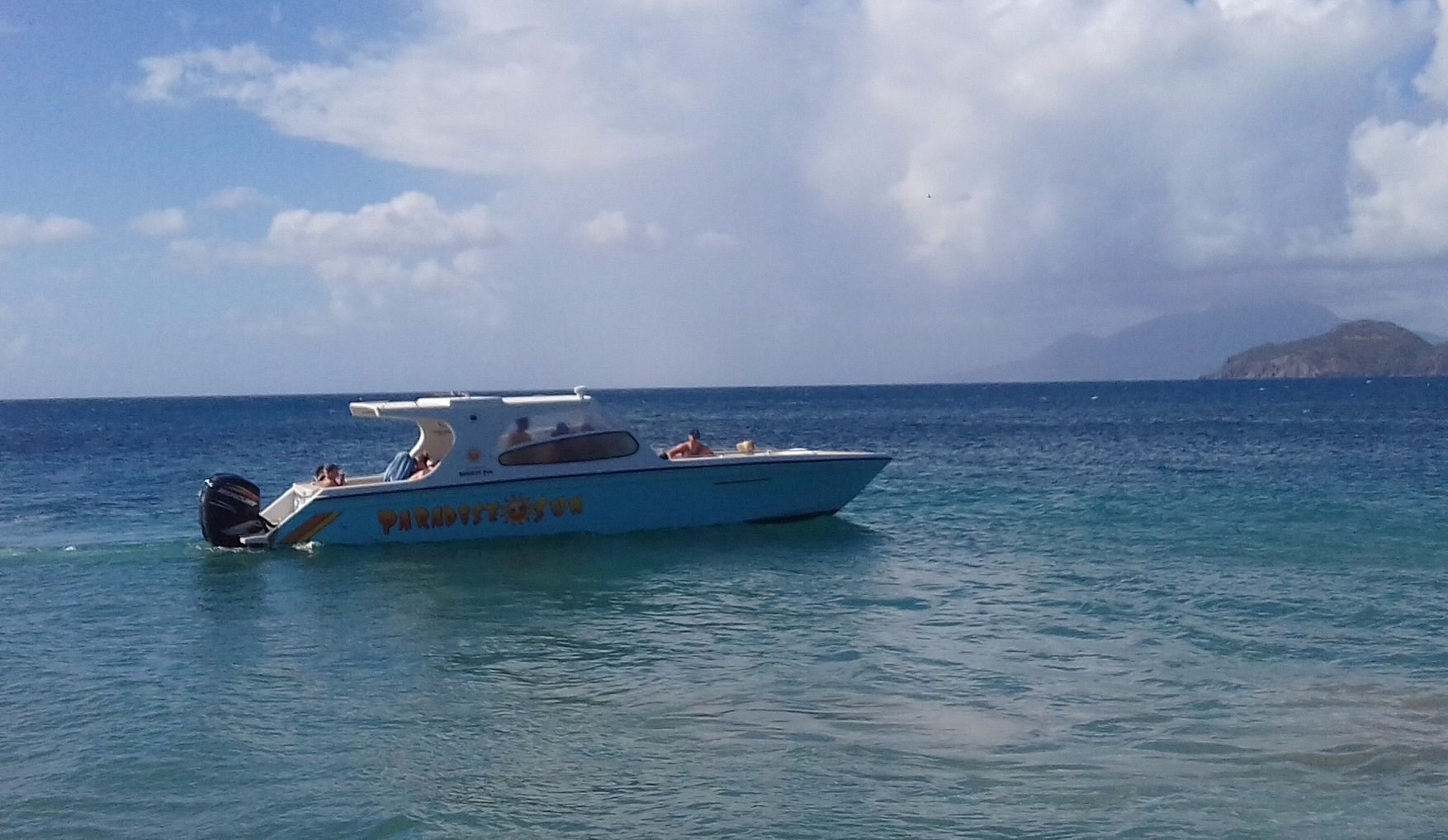 a boat in the water