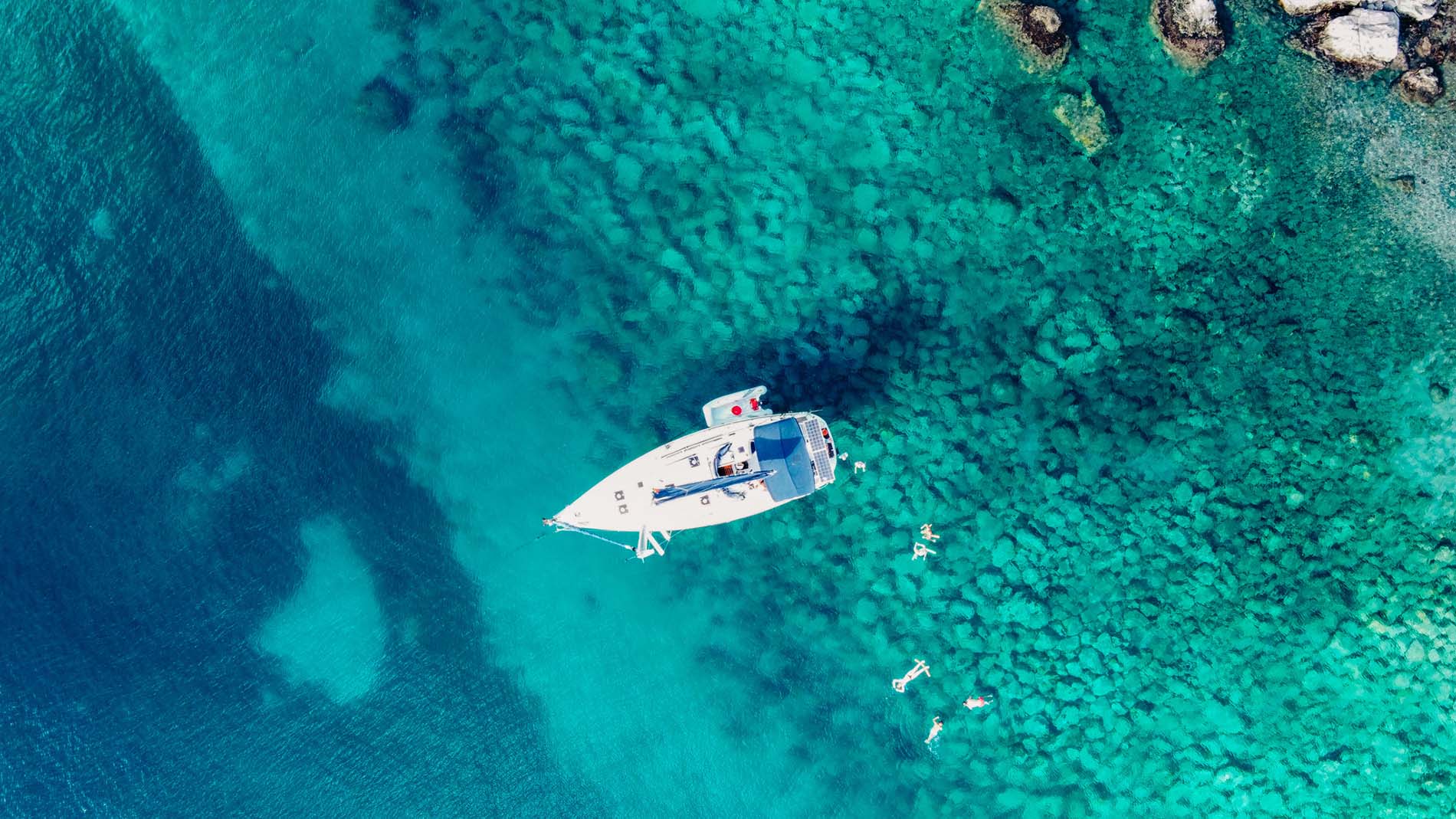 a boat in the water
