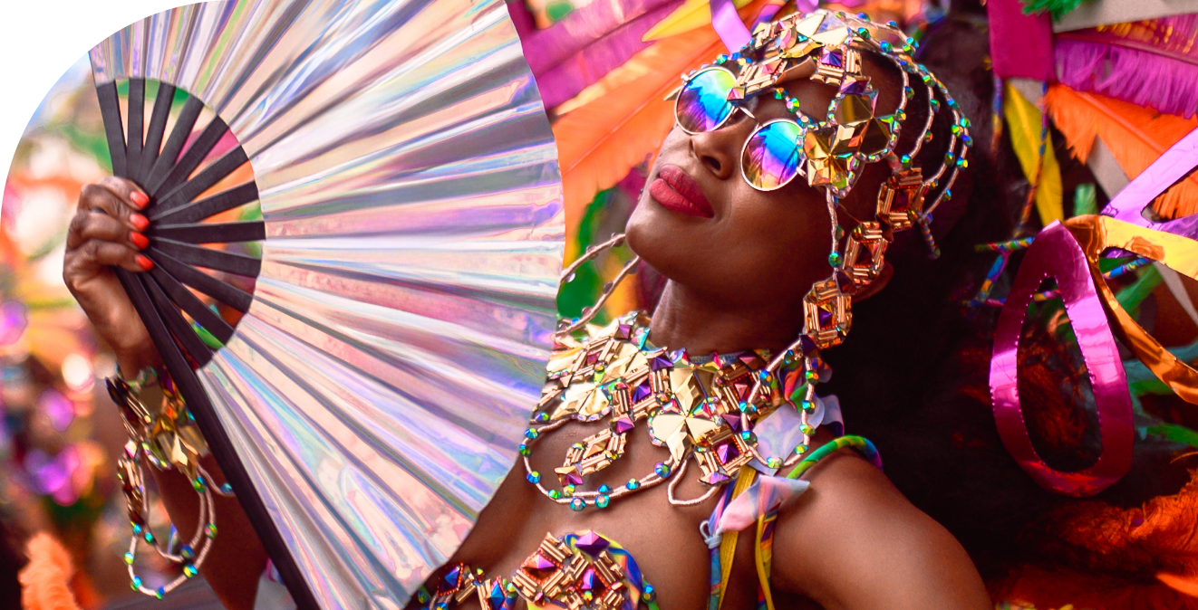 a woman wearing a garment and sunglasses