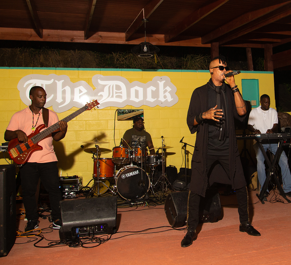 a group of men playing instruments