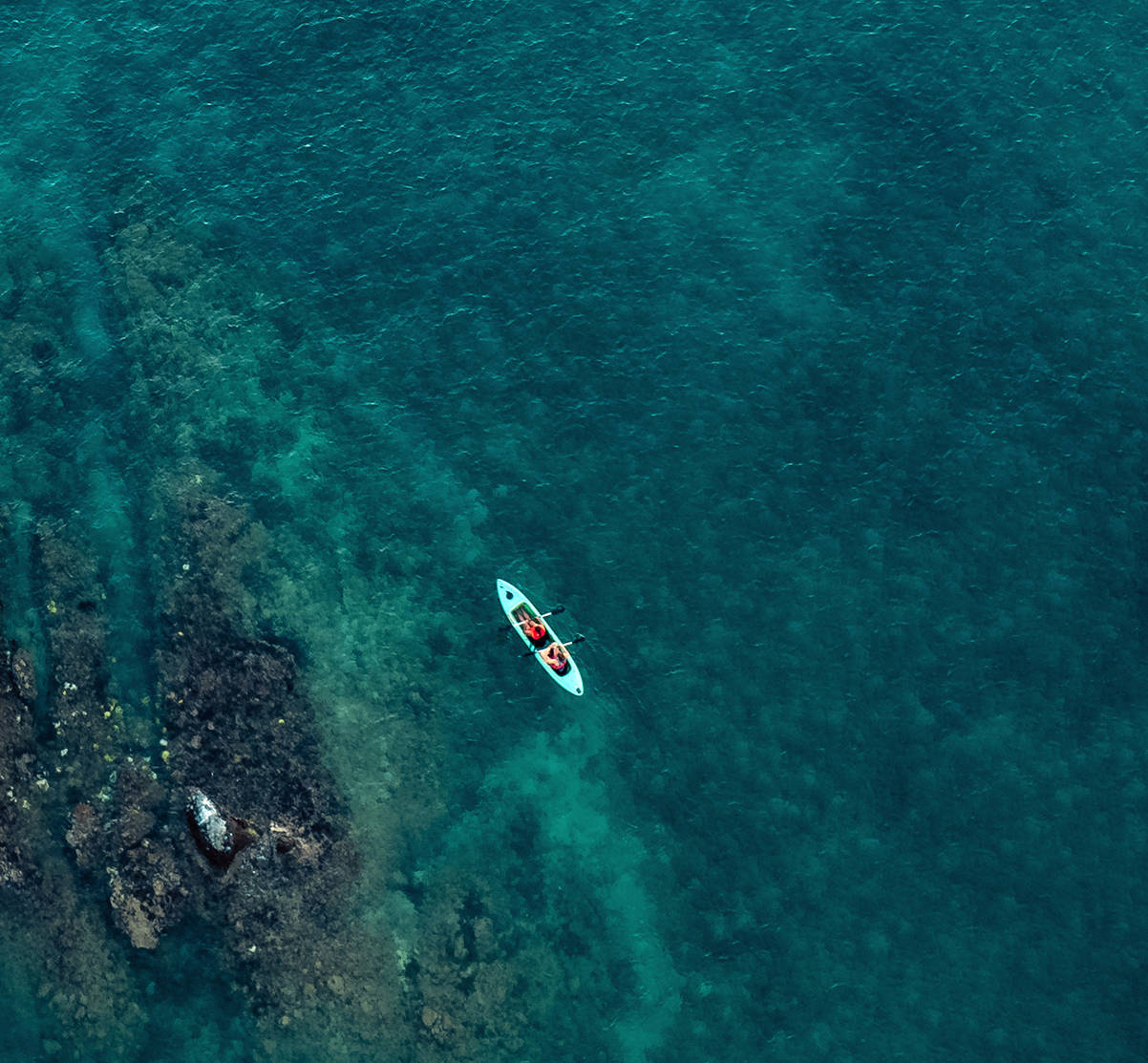 a boat in the water