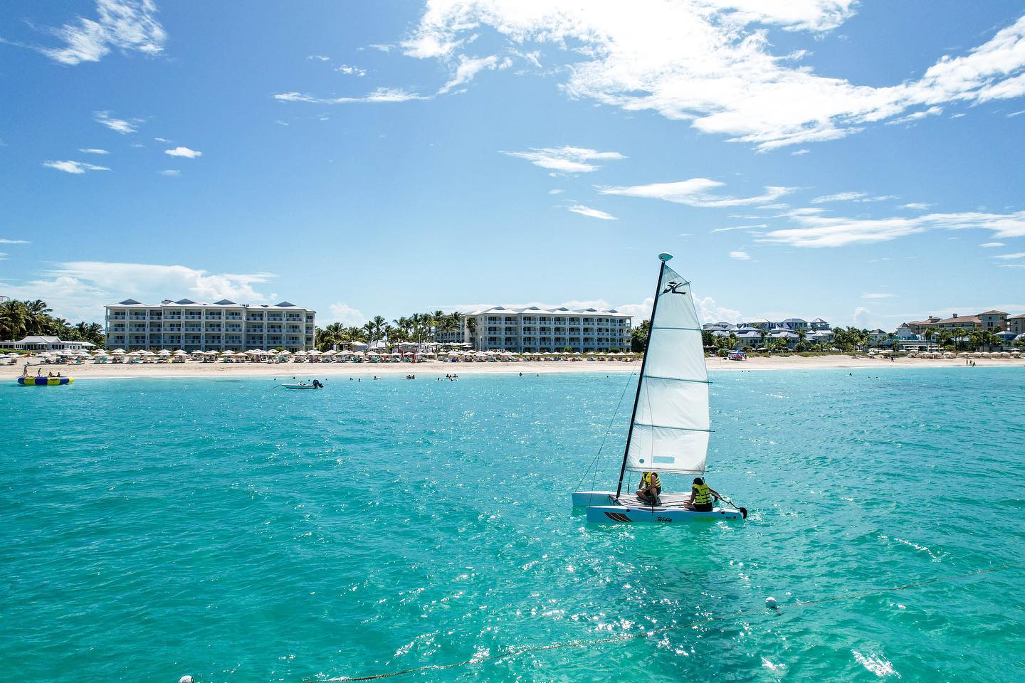 a sailboat in the water
