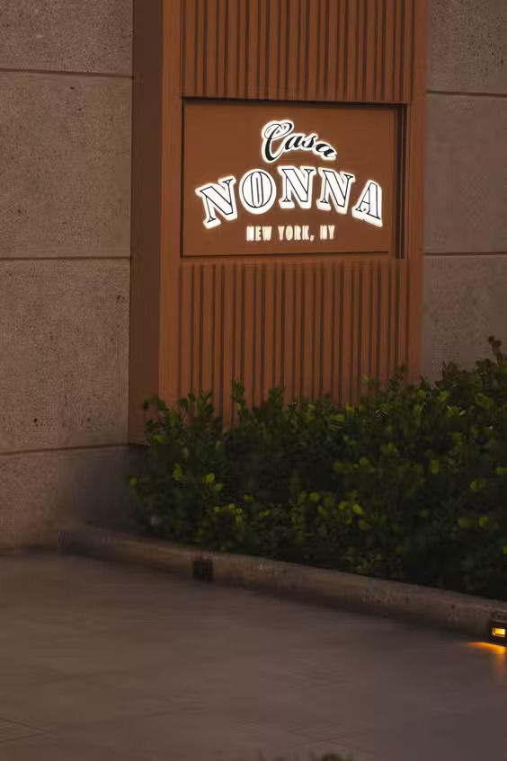 a sign on a building