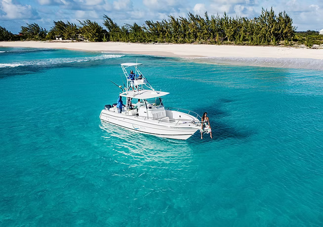 a boat on the water