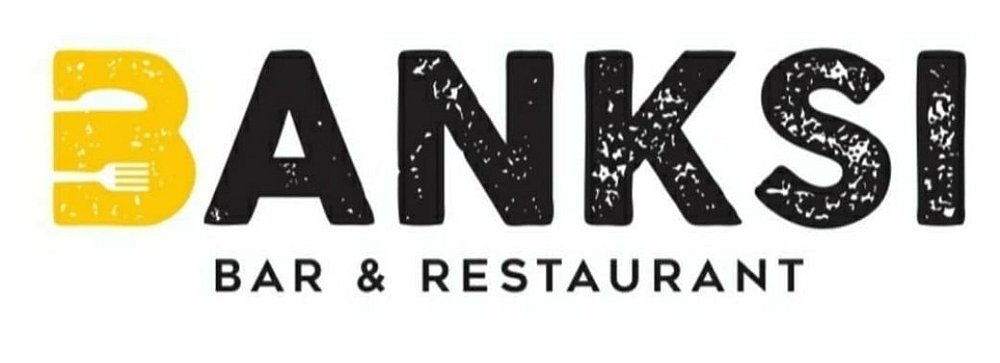 a black and white logo