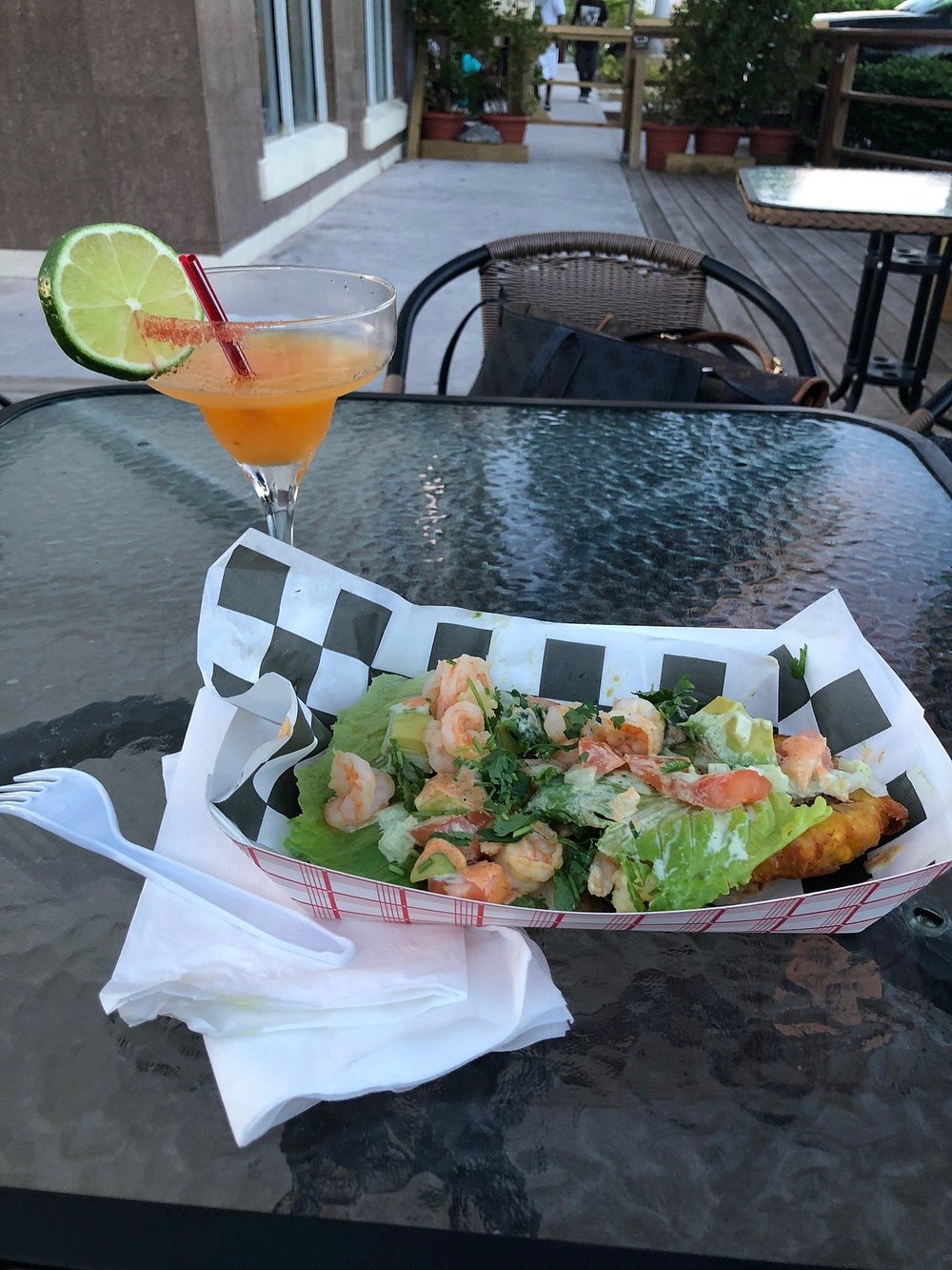 a plate of food on a table