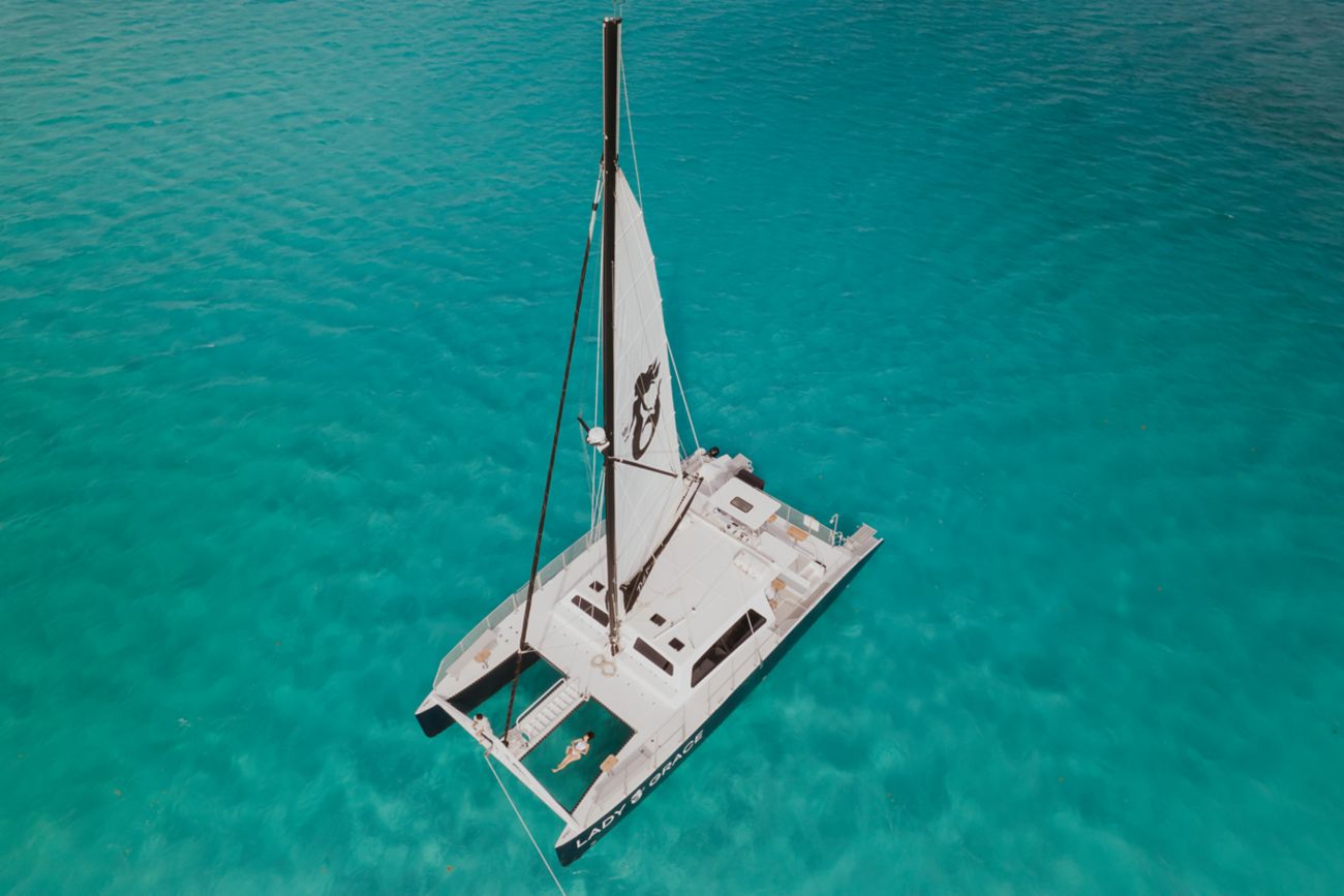 a sailboat in the water