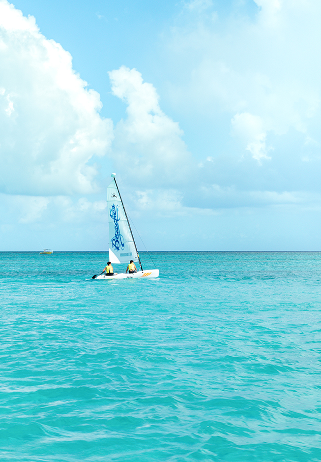 a sailboat in the water