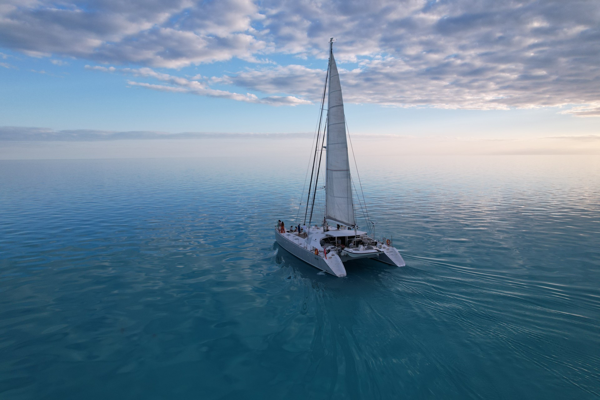 a sailboat on the water