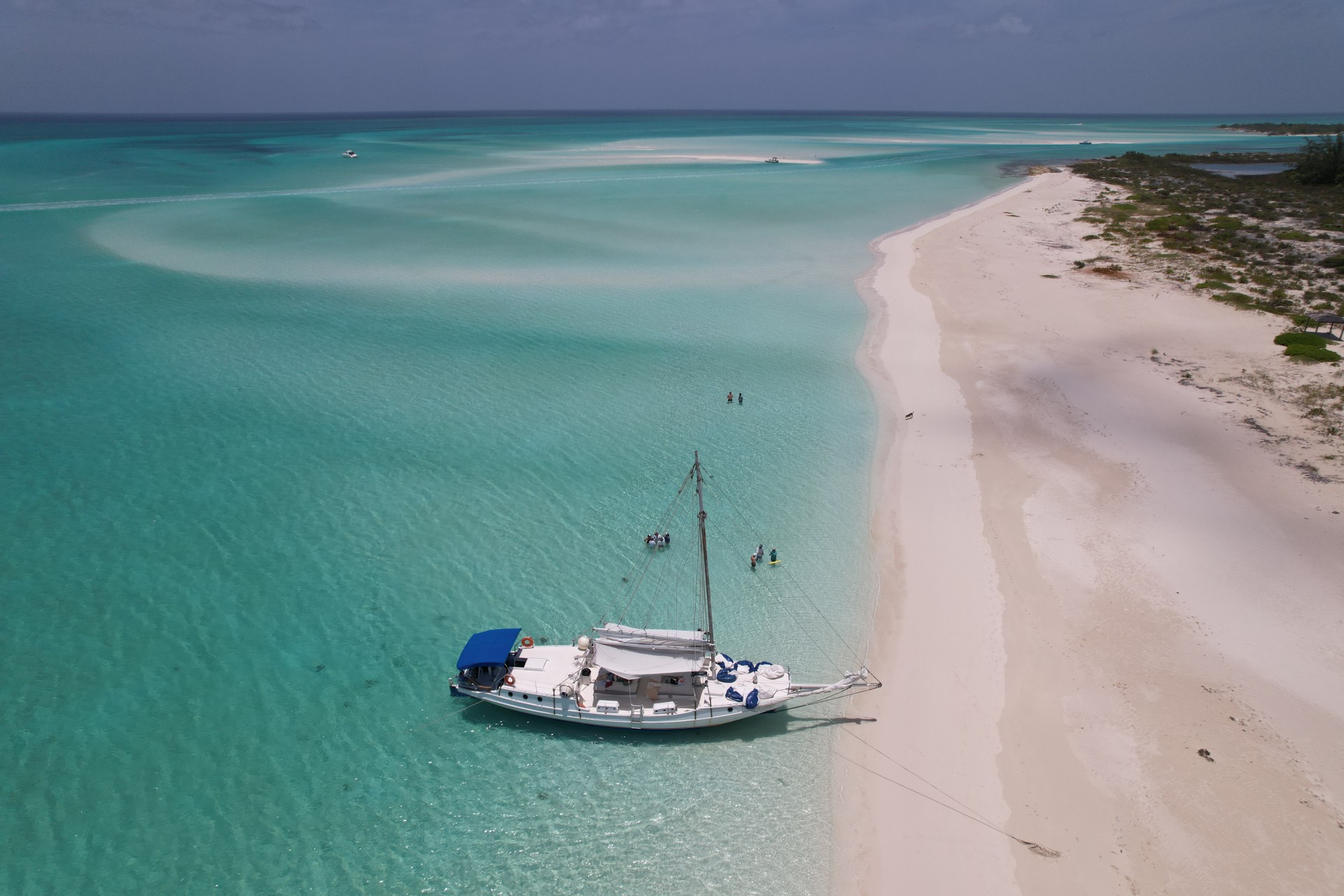 a boat on a beach