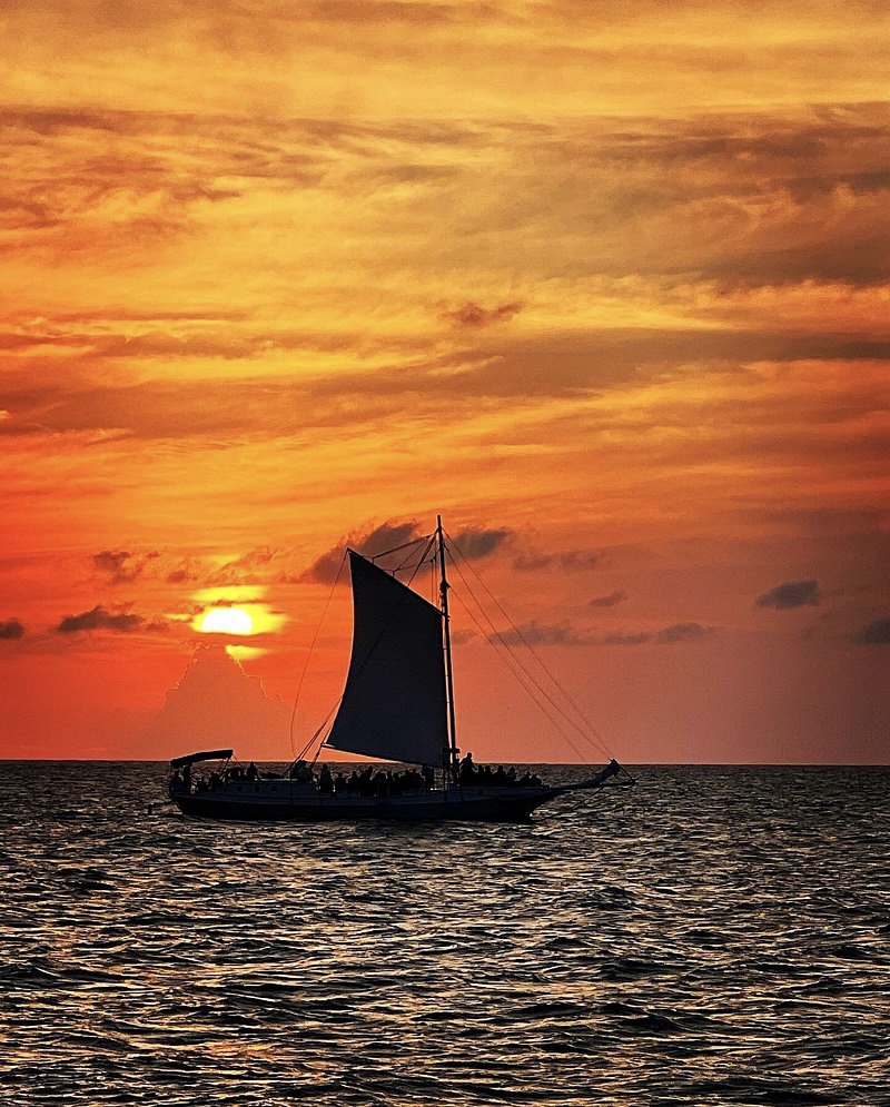 a boat on the water