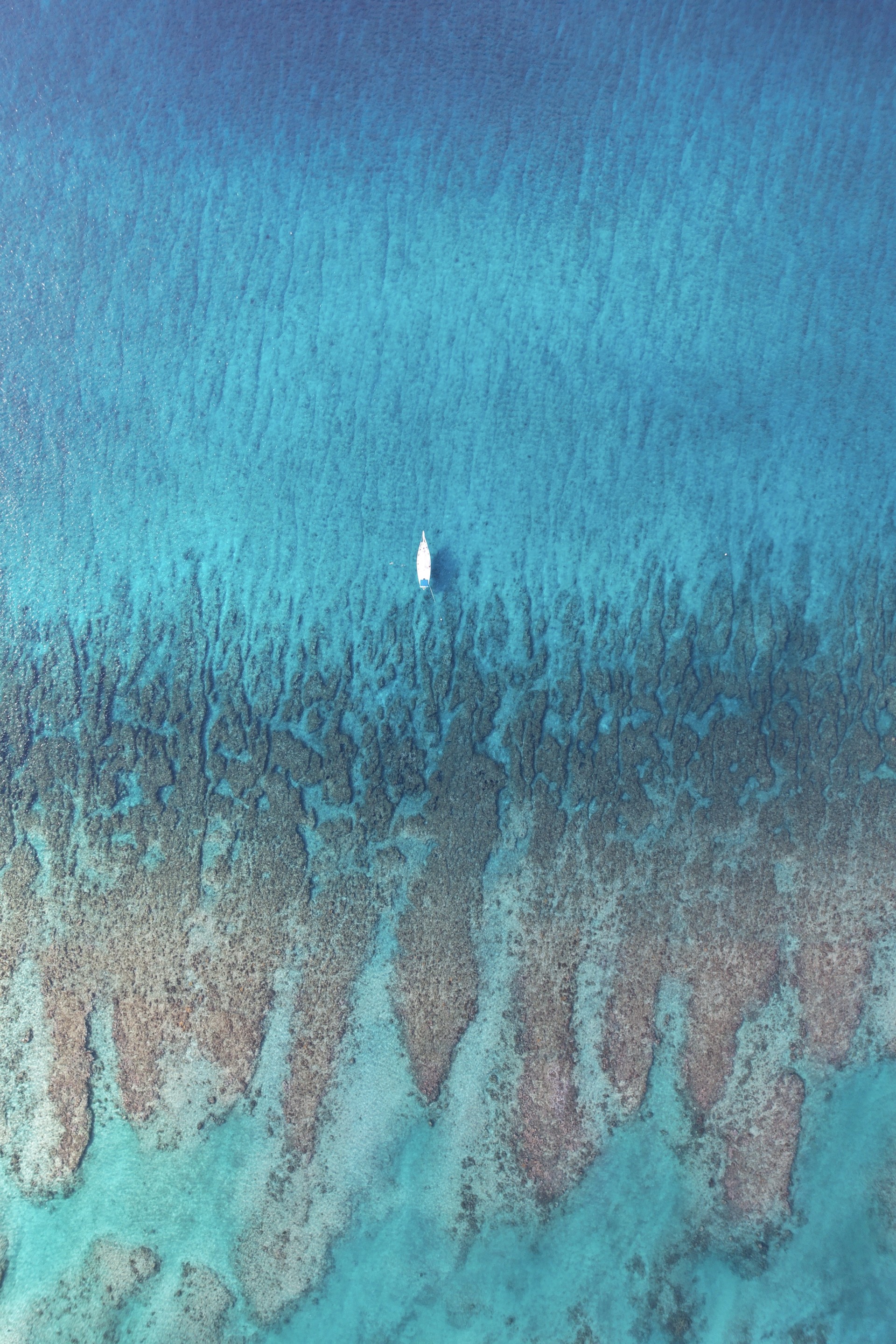 a boat in the water