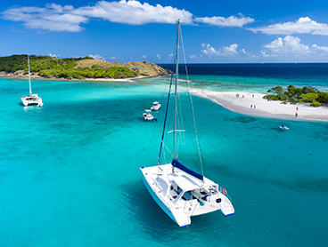 a sailboat in the water