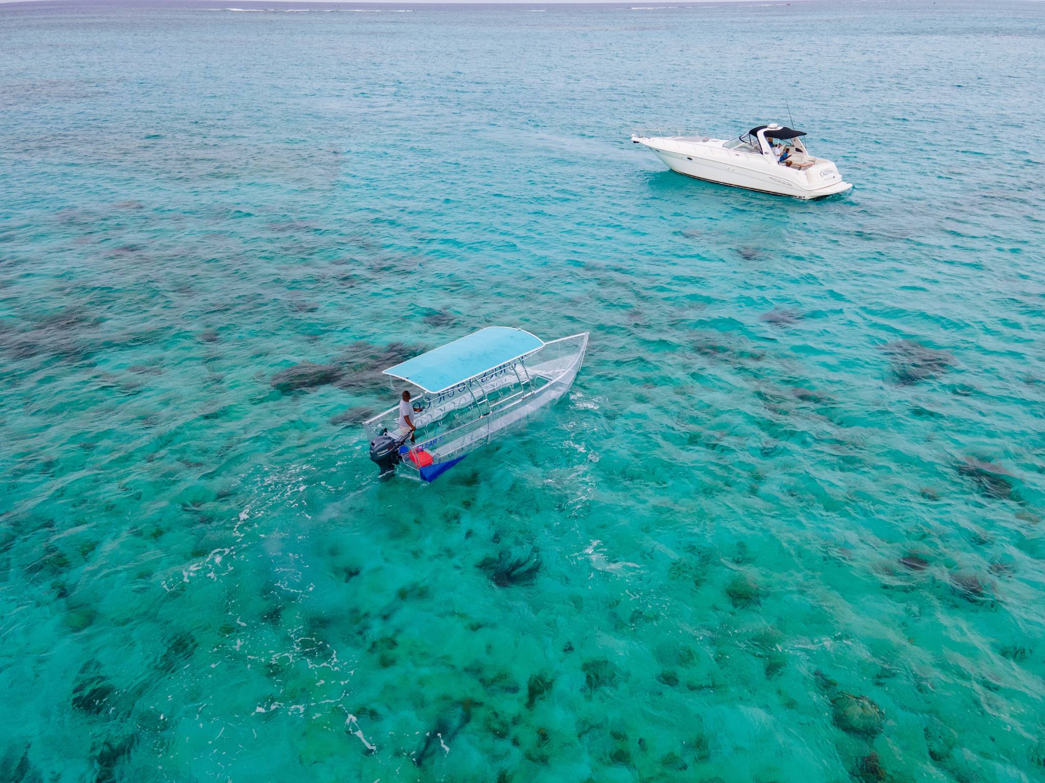 a boat in the water