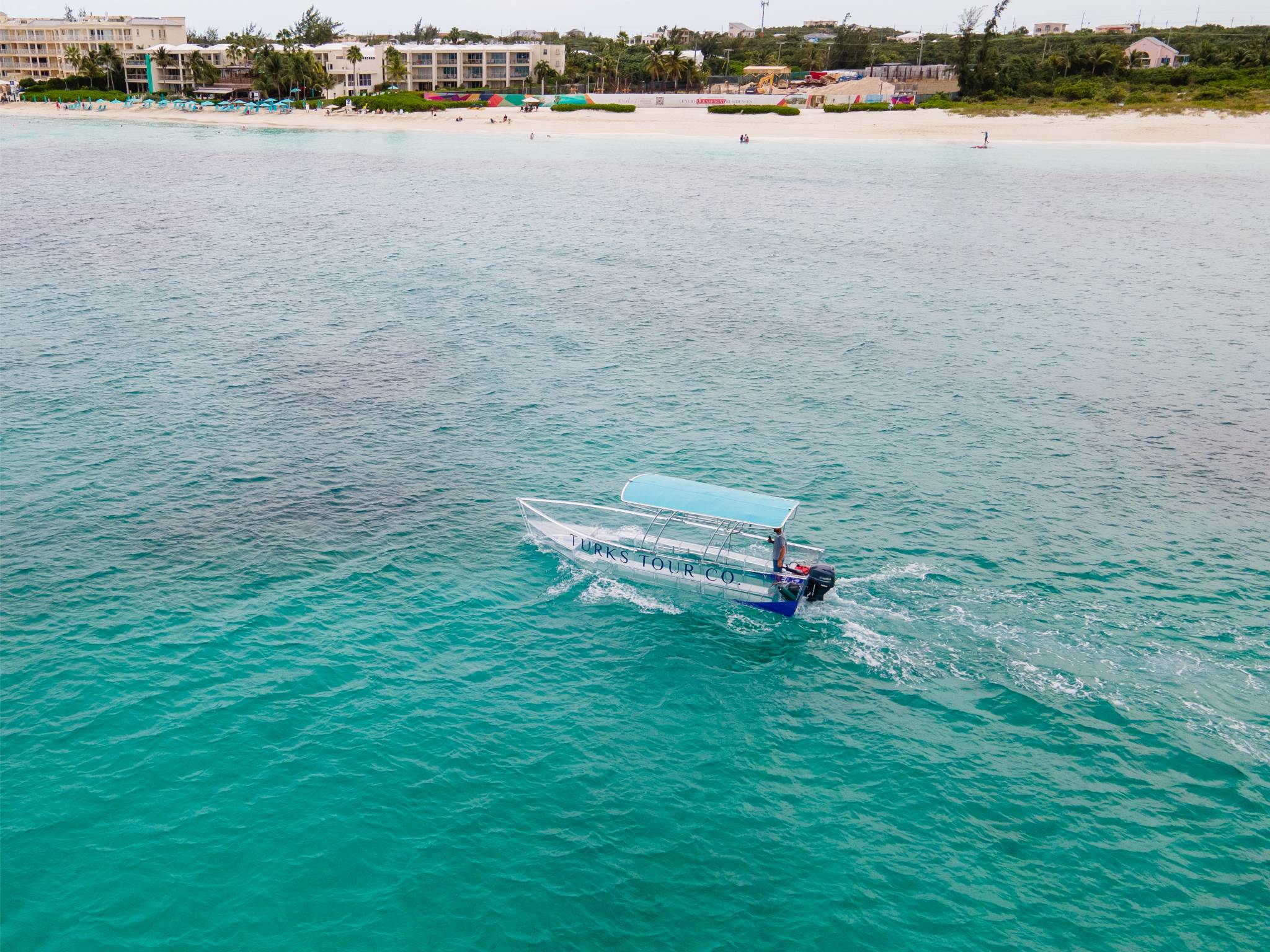 a boat in the water
