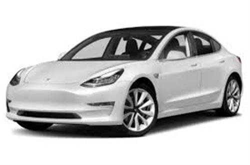 a white car with black roof