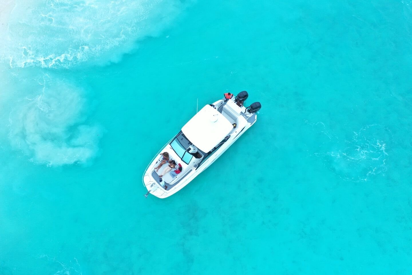 a boat in the water