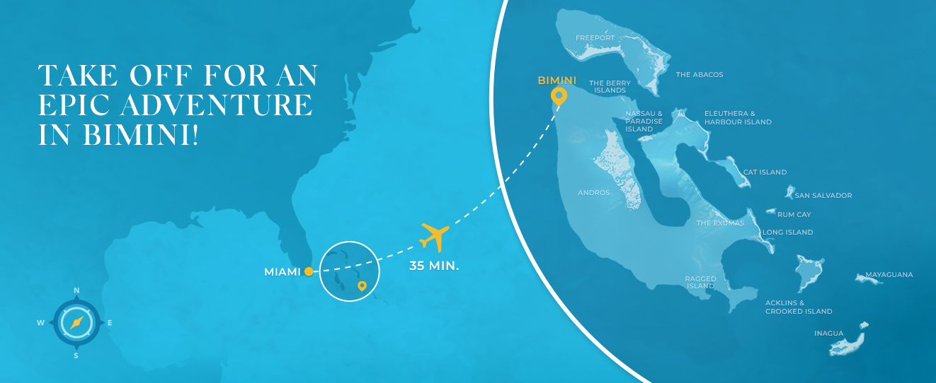 Bimini Flight Map