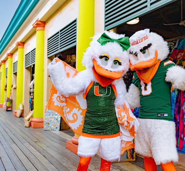 two people wearing clothing