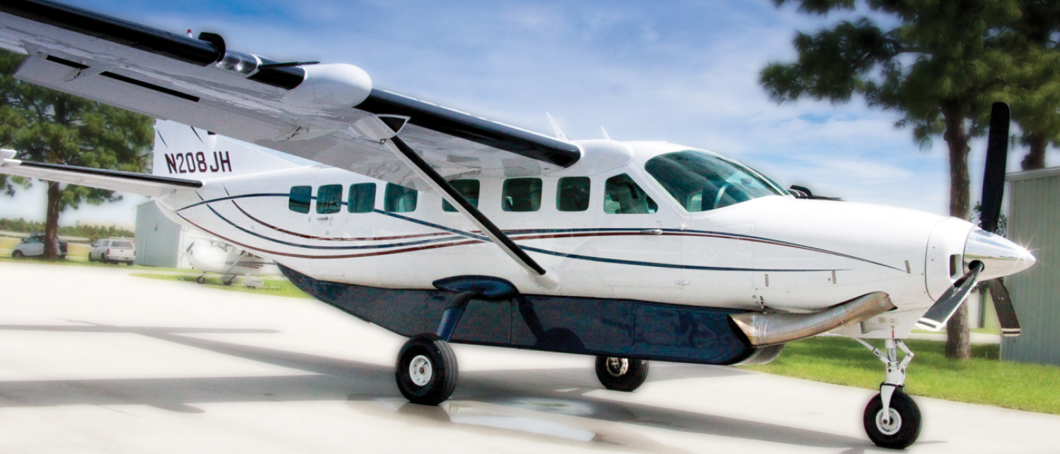 a small airplane on a runway