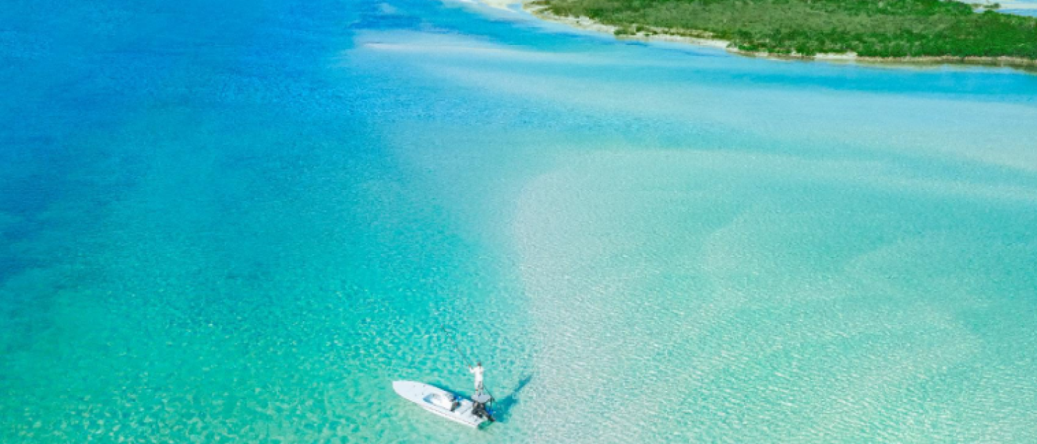 a boat in the water