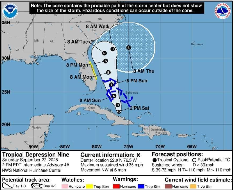 a map of a hurricane