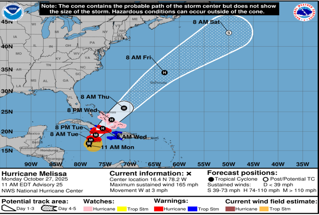 a map of a hurricane